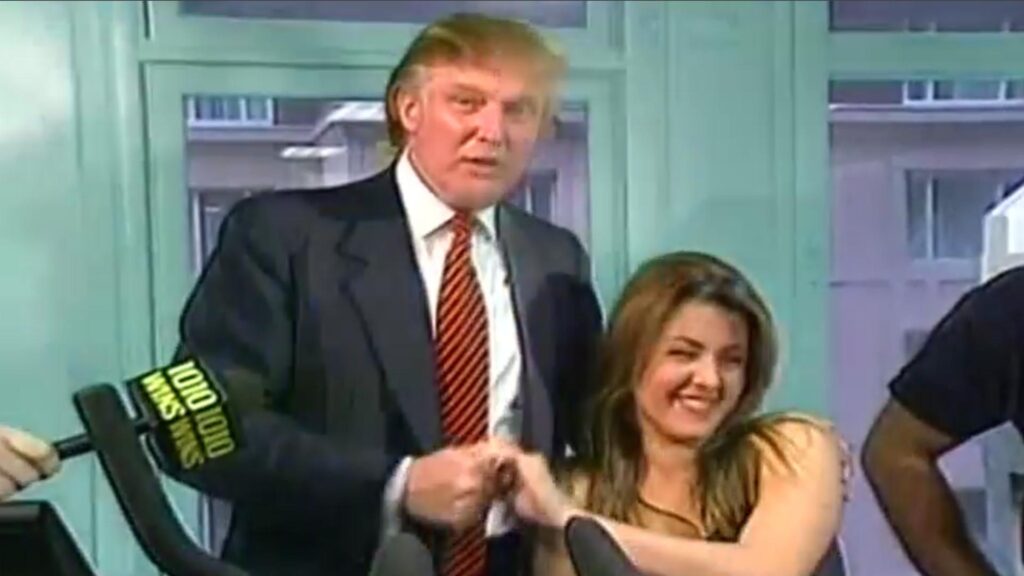 Alicia Machado y Donald Trump